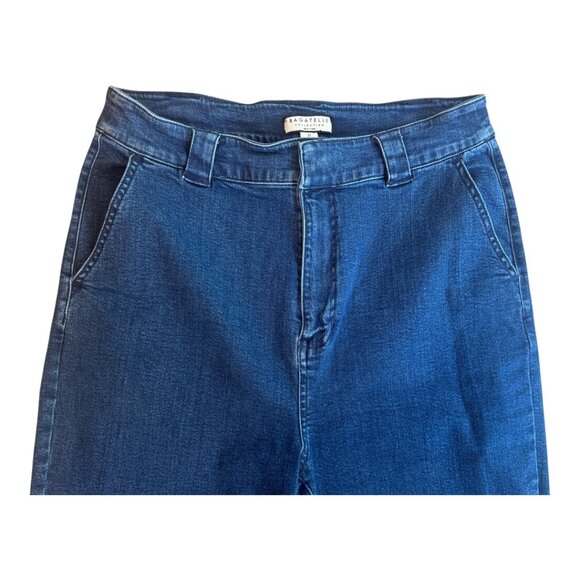 Bagatelle Wide Leg Jeans Sz 31 High Rise Flare Denim Y2K 90s Vibes Stretch - Picture 3 of 10